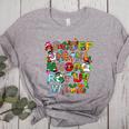 ABCs Learning Kindergarten Teacher Christmas Lights Alphabet For Men Women Kids Women's Heather T-Shirt Athletic Heather ABCs Learning Kindergarten Teacher Christmas Lights Alphabet For Men Women Kids Women's Heather T-Shirt Athletic Heather