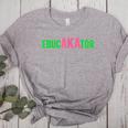 Aka Educator Educators & Teacher Crew School Squad Women's Heather T-Shirt Athletic Heather Aka Educator Educators & Teacher Crew School Squad Women's Heather T-Shirt Athletic Heather
