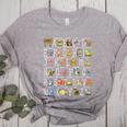 Alphabet Animals Back To School Pre-K Kindergarten Teacher Women's Heather T-Shirt Athletic Heather Alphabet Animals Back To School Pre-K Kindergarten Teacher Women's Heather T-Shirt Athletic Heather