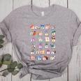 American Sign Language For Teachers ASL Alphabet Women's Heather T-Shirt Athletic Heather American Sign Language For Teachers ASL Alphabet Women's Heather T-Shirt Athletic Heather
