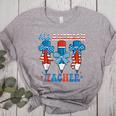 All American Teacher Pencil Coquette Bow USA Flag Teachers Women's Heather T-Shirt Athletic Heather All American Teacher Pencil Coquette Bow USA Flag Teachers Women's Heather T-Shirt Athletic Heather
