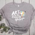 Art Is My Favorite Sport Artist Art Lover Teacher Women's Heather T-Shirt Athletic Heather Art Is My Favorite Sport Artist Art Lover Teacher Women's Heather T-Shirt Athletic Heather