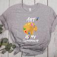 Art Is My Superpower Drawing Art Teacher Artists Women's Heather T-Shirt Athletic Heather Art Is My Superpower Drawing Art Teacher Artists Women's Heather T-Shirt Athletic Heather