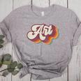 Art Teacher Back To School Women's Heather T-Shirt Athletic Heather Art Teacher Back To School Women's Heather T-Shirt Athletic Heather