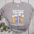 Art Teacher COMPLIMENTARY Colors Always Have Things To Say Women's Heather T-Shirt Athletic Heather Art Teacher COMPLIMENTARY Colors Always Have Things To Say Women's Heather T-Shirt Athletic Heather