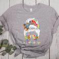 Art Teacher Life Messy Bun Back To School Art Teacher Women's Heather T-Shirt Athletic Heather Art Teacher Life Messy Bun Back To School Art Teacher Women's Heather T-Shirt Athletic Heather