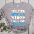 Theater Teacher Drama Teacher Theater Nerd Actor Men Women Kids Women's Heather T-Shirt Athletic Heather