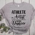 Athlete Plus Artist Equals Dancer Ballerina Teacher Student For Men Women Kids Women's Heather T-Shirt Athletic Heather