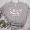 Theatre Teacher Back To School Essential Must Have Women's Heather T-Shirt Athletic Heather Theatre Teacher Back To School Essential Must Have Women's Heather T-Shirt Athletic Heather