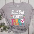 But Did You Take Attendance Teacher Back To School Women's Heather T-Shirt Athletic Heather But Did You Take Attendance Teacher Back To School Women's Heather T-Shirt Athletic Heather