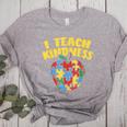 Autism Teacher Shirt I Teach Kindness Apple Puzzle Awareness Women's Heather T-Shirt Athletic Heather Autism Teacher Shirt I Teach Kindness Apple Puzzle Awareness Women's Heather T-Shirt Athletic Heather