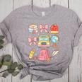 Back To School Coquette Teacher Women Girl Kindergarten PreK Women's Heather T-Shirt Athletic Heather Back To School Coquette Teacher Women Girl Kindergarten PreK Women's Heather T-Shirt Athletic Heather
