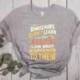 Back To School Dinosaur Social Studies Teacher Student Women's Heather T-Shirt Athletic Heather Back To School Dinosaur Social Studies Teacher Student Women's Heather T-Shirt Athletic Heather