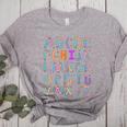 Back To School Kindergarten Alphabet ABC Teacher Women Kids Women's Heather T-Shirt Athletic Heather Back To School Kindergarten Alphabet ABC Teacher Women Kids Women's Heather T-Shirt Athletic Heather