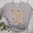 Back To School Kindergarten Teacher ABCs Animals Alphabet Women's Heather T-Shirt Athletic Heather Back To School Kindergarten Teacher ABCs Animals Alphabet Women's Heather T-Shirt Athletic Heather