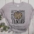 Back To School Teacher Life Apple Leopard Teacher Women Women's Heather T-Shirt Athletic Heather Back To School Teacher Life Apple Leopard Teacher Women Women's Heather T-Shirt Athletic Heather