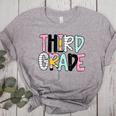 Back To School Third Grade Teacher First Day Of 3rd Grade Women's Heather T-Shirt Athletic Heather Back To School Third Grade Teacher First Day Of 3rd Grade Women's Heather T-Shirt Athletic Heather