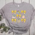 Back To School Yellow Bows Book Coffee Leopard Apple Teacher Women's Heather T-Shirt Athletic Heather Back To School Yellow Bows Book Coffee Leopard Apple Teacher Women's Heather T-Shirt Athletic Heather