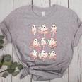 Ballet Ghost Ballet Dancer Spooky Dance Halloween Teacher Women's Heather T-Shirt Athletic Heather