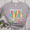 Battery Life Of Daycare Provider Childcare Teacher Women's Heather T-Shirt Athletic Heather