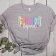Behavior Squad Therapy Therapists Teachers Behavior Team Women's Heather T-Shirt Athletic Heather
