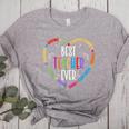 Best Teacher Ever Teacher Motivational Appreciation Women's Heather T-Shirt Athletic Heather Best Teacher Ever Teacher Motivational Appreciation Women's Heather T-Shirt Athletic Heather