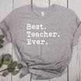 Best Teacher Ever Best Teacher Ever T-Shirt For Men Women Women's Heather T-Shirt Athletic Heather Best Teacher Ever Best Teacher Ever T-Shirt For Men Women Women's Heather T-Shirt Athletic Heather