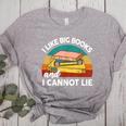 I Like Big Books Cannot Lie Librarian Reading Teacher Women's Heather T-Shirt Athletic Heather I Like Big Books Cannot Lie Librarian Reading Teacher Women's Heather T-Shirt Athletic Heather