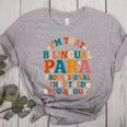 Bilingual Paraeducator Paraprofessional Parapro Teachers Women's Heather T-Shirt Athletic Heather