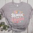 Being Bilingual Is A Superpower ESL Teacher School Women's Heather T-Shirt Athletic Heather Being Bilingual Is A Superpower ESL Teacher School Women's Heather T-Shirt Athletic Heather