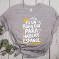 Bilingual Teacher Maestra Spanish Teacher Women's Heather T-Shirt Athletic Heather Bilingual Teacher Maestra Spanish Teacher Women's Heather T-Shirt Athletic Heather
