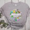 Biology Squad Science Teacher Student Biologist Women's Heather T-Shirt Athletic Heather