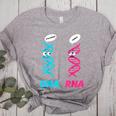 Biology Teacher DNA RNA Student Science Biologist Men Women Women's Heather T-Shirt Athletic Heather