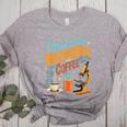 Biology Teacher Science Fueled By Mitochondria Coffee Women's Heather T-Shirt Athletic Heather Biology Teacher Science Fueled By Mitochondria Coffee Women's Heather T-Shirt Athletic Heather