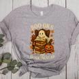 Books Are Spooktacular Ghost Book Reading Halloween Teachers Women's Heather T-Shirt Athletic Heather Books Are Spooktacular Ghost Book Reading Halloween Teachers Women's Heather T-Shirt Athletic Heather