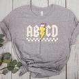 Boys Girls Teachers ABCD Rock Graphic Back To School Class Women's Heather T-Shirt Athletic Heather