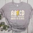 Boys Girls Teachers Rock Back To School ABCD Back In Class Women's Heather T-Shirt Athletic Heather Boys Girls Teachers Rock Back To School ABCD Back In Class Women's Heather T-Shirt Athletic Heather