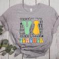 Braille Teacher Of The Visually Impaired Groovy VI Teacher Women's Heather T-Shirt Athletic Heather Braille Teacher Of The Visually Impaired Groovy VI Teacher Women's Heather T-Shirt Athletic Heather