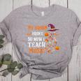 My Broom Broke So Now I Teach Music Teacher Halloween Women's Heather T-Shirt Athletic Heather My Broom Broke So Now I Teach Music Teacher Halloween Women's Heather T-Shirt Athletic Heather
