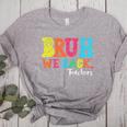 Bruh We Back Teacher First Day Of School Back To School Women's Heather T-Shirt Athletic Heather