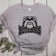 Bulldogs Teacher Student School Sports Fan Team Spirit Women's Heather T-Shirt Athletic Heather
