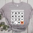 Calculator Easy Halloween Costume For Math Teacher Women's Heather T-Shirt Athletic Heather Calculator Easy Halloween Costume For Math Teacher Women's Heather T-Shirt Athletic Heather