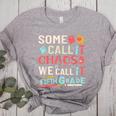 Some Call It Chaos We Call It Fifth Grade 5th Grade Teacher Women's Heather T-Shirt Athletic Heather Some Call It Chaos We Call It Fifth Grade 5th Grade Teacher Women's Heather T-Shirt Athletic Heather