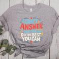 I Can't Answer That For You Staar Test Teacher Testing Day Women's Heather T-Shirt Athletic Heather I Can't Answer That For You Staar Test Teacher Testing Day Women's Heather T-Shirt Athletic Heather