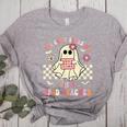 You Can't Scare Me I'm A SPED Teacher Crew Squad Halloween Women's Heather T-Shirt Athletic Heather