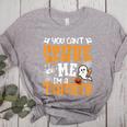 You Can't Scare Me I'm A Teacher Halloween Spooky Season Women's Heather T-Shirt Athletic Heather