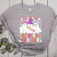 You Can't Scare Me I'm A Teacher Halloween Women's Heather T-Shirt Athletic Heather