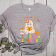 You Can't Scare Me I Teach 1st Grade Teacher Halloween Ghost Women's Heather T-Shirt Athletic Heather
