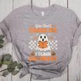 You Can't Scare Me I Teach 5th Grade Retro Teacher Halloween Women's Heather T-Shirt Athletic Heather You Can't Scare Me I Teach 5th Grade Retro Teacher Halloween Women's Heather T-Shirt Athletic Heather
