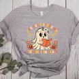 You Can't Scare Me I Teach Fifth Grade Halloween Teacher Women's Heather T-Shirt Athletic Heather
